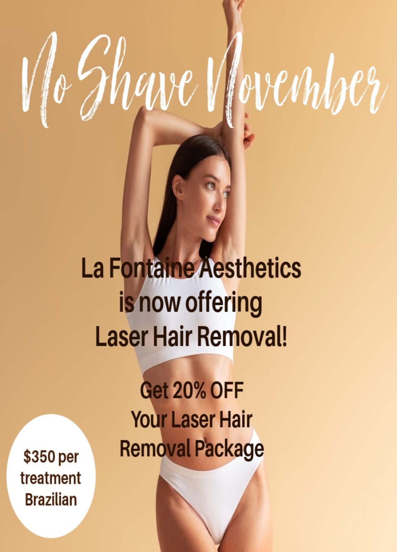 Laser Hair Removal Package (Brazilian)